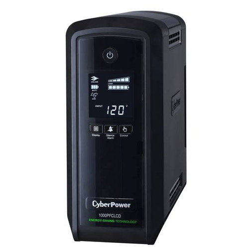 CyberPower CP1000PFCLCD sistema de alimentación ininterrumpida (UPS) Línea interactiva 1 kVA 600 W 10 salidas AC imagen 1