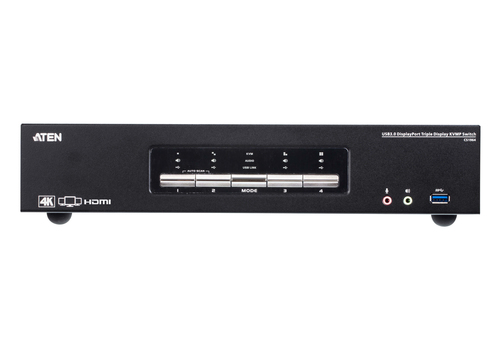 ATEN CS1964 KVM switch Black – image 2