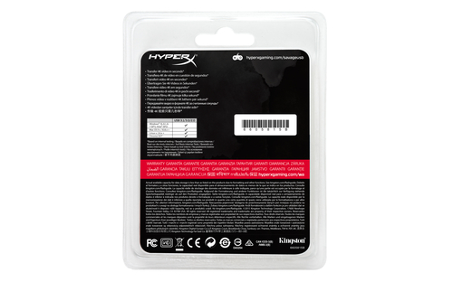 HyperX 256GB USB flash drive USB Type-A 3.2 Gen 1 (3.1 Gen 1) Black, Red – image 3
