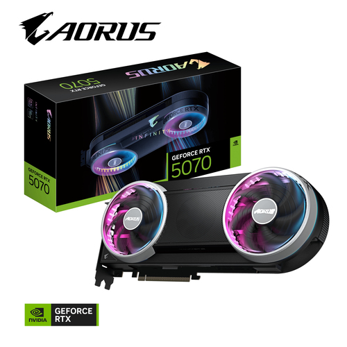 Gigabyte RTX5070 AORUS Infinity 12GB GDDR7 HDMI 3xDP, afbeelding 2