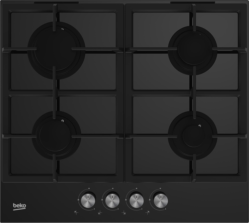Beko HILG64225S hob Black Built-in