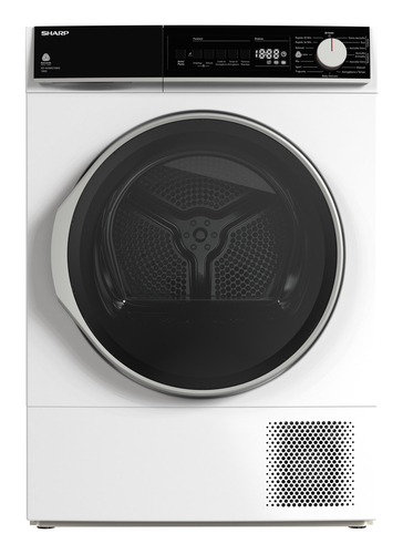 Sharp KD-NHB0S7GWD tumble dryer Freestanding Front-load – image 1