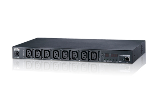 ATEN PE7108G-ATA-G блок распределения питания 8 розетка(и) 1U Черный