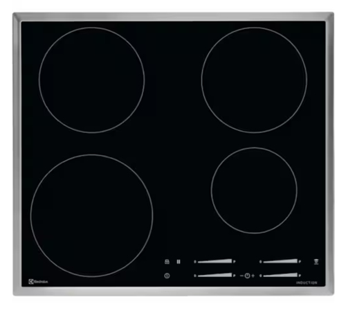 Electrolux GK58TSICN Черный Встроенный 57.6 cm Плита с зонами индукции 4 зона(ы)