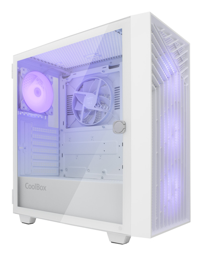CoolBox COO-CHA-GA300W-0 computer case Tower White