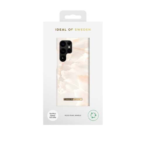 iDeal of Sweden Printed Case Galaxy S23U Rose Pearl Marble