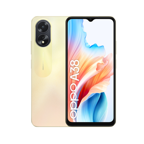 OPPO A38 16,7 cm (6.56") Две SIM-карты Android 13 4G USB Type-C 4 GB 128 GB 5000 mAh Золото