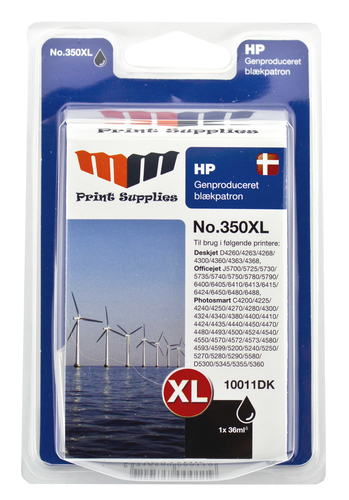 MM Black Inkjet Cartridge - Replaces HP No.350XL (CB336EE)