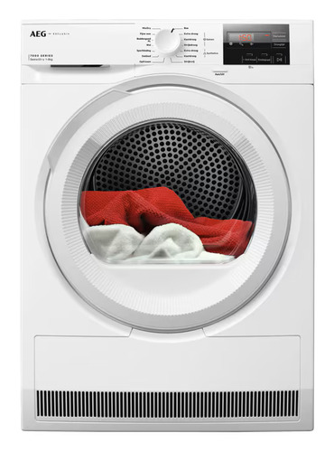 AEG Series 7000 TR72AACHEN сушилка для белья Отдельно стоящий Фронтальная загрузка 8 kg Белый