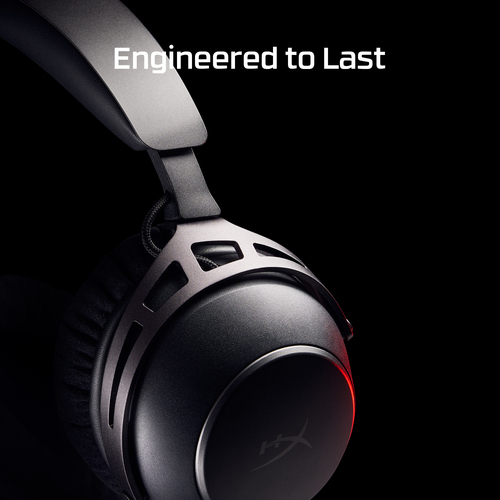 HyperX Cloud Alpha 2 Wireless Gaming Headset – 250 Hours Battery, Dual Chamber Drivers, Multi-Platform Compatibility – Black - image 2