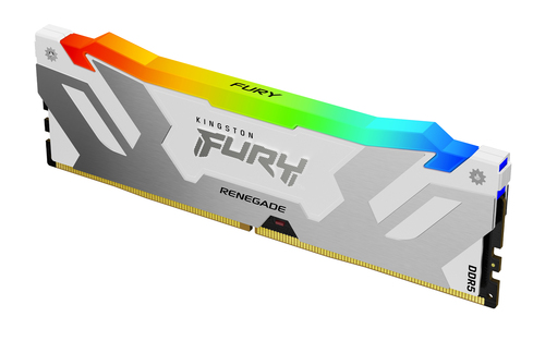 KF560C32RWA-32 MEMORIA RAM DIMM KINGSTON FURY RENEGADE BLANCO RGB XMP 32GB DDR5 6000MTS CL32 KF560C32RWA 32