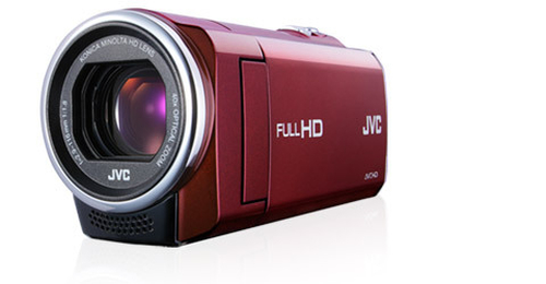 JVC GZ-E10RUS camcorder Handheld camcorder CMOS Full HD Red