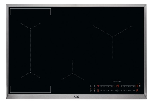 AEG IKS8444SXB Черный Встроенный 80 cm Плита с зонами индукции 4 зона(ы)