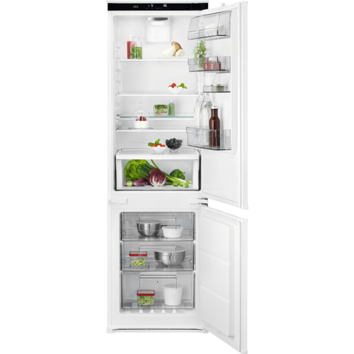 AEG SCE818E8TS Встроенный 256 L Белый