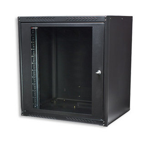 Intellinet 601436 rack cabinet 12U Wall mounted rack Black