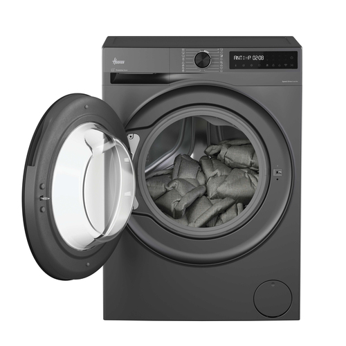 Hoover Pro Wash Series 3 Hbr 410BL8G-80 10kg WiFi Connected Washing Machine with 1400 rpm - Graphite - A Rated, Graphite - image 2