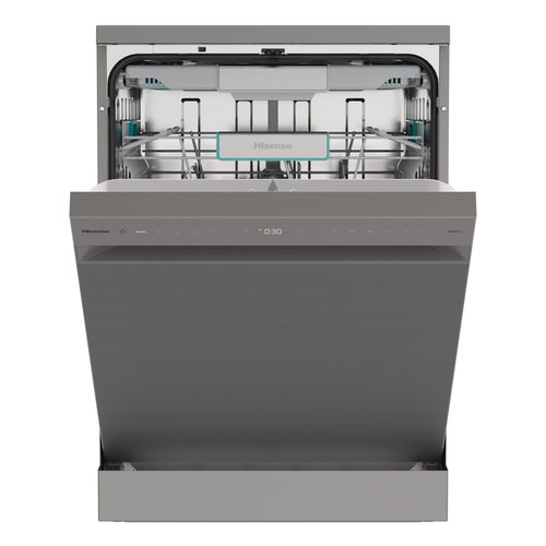 Hisense Auto Dose HS693A90XADUK Wifi Connected Full Size Dishwasher - Stainless Steel - A Rated, Stainless Steel - image 3