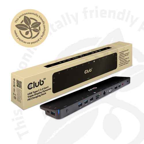 CLUB3D USB TC3.2 Gen 1 Trip dyn PD C60W-100W – image 8