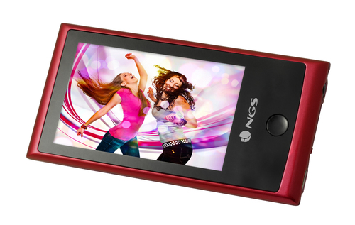 NGS Bebop 8 GB Black, Red