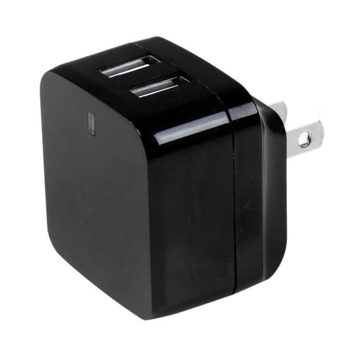 StarTech.com Cargador de Pared USB de 2 Puertos para Tablets Smartphones - Cargador de Alta Potencia para Viajes