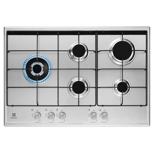 Electrolux KGS7564SX Нержавеющая сталь Встроенный 75 cm Газовый 5 зона(ы)