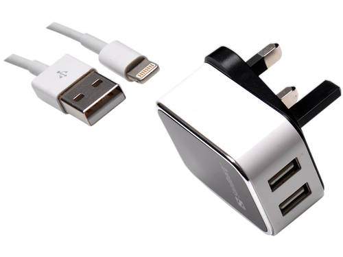 Sandberg AC Charger Lightning 1A UK