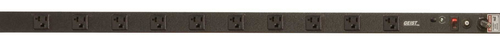 Vertiv Geist VRTECN200-0020/16 power distribution unit (PDU) 10 AC outlet(s) 0U Black
