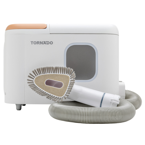 TORNADO VCRMCWC 5-in-1 Pet Robot Vacuum with Self-Emptying Base, Laser Navigation & Grooming Kit – image 4