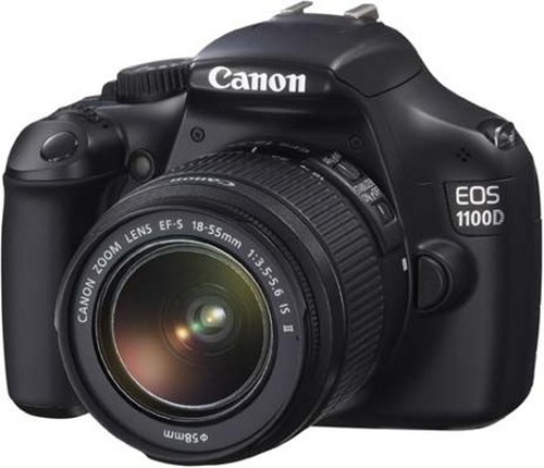 Canon 1100D + EF-S 18-55mm + DVD + ACC