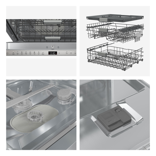 Hisense HV673A64 dishwasher Fully built-in 16 place settings – image 3