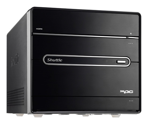 Shuttle SG45H7 PC/workstation barebone Mini-Tower Black