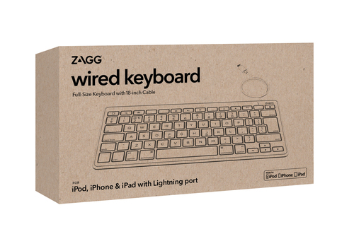 ZAGG ZG12KB-BB0 mobile device keyboard US English Lightning Black – image 5