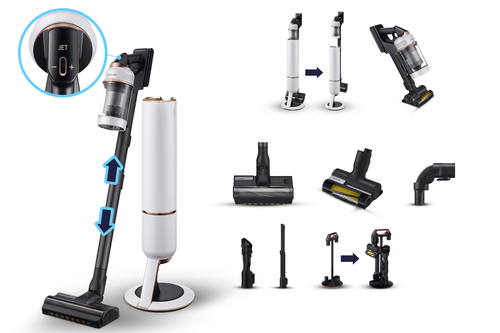 Samsung VS20A95823W 2-in-1 stick vacuum Battery Dry Bagless – image 1
