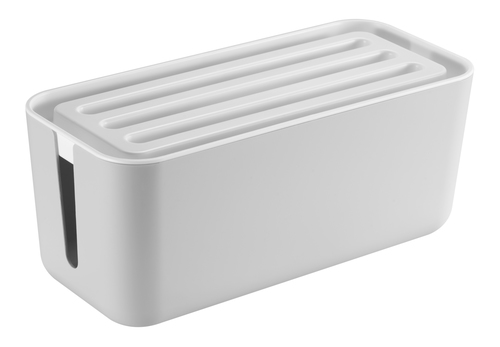Ewent EW1569 organizador de cables Universal Caja de cables Blanco 1 pieza(s)