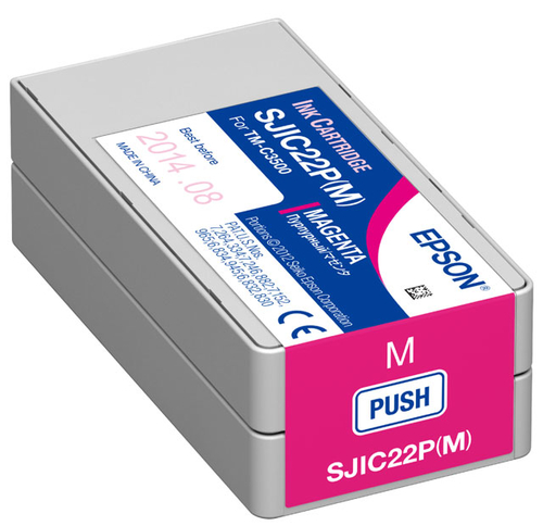 CARTUCHO TINTA EPSON C3500 MAGENTA C33S020582 - C33S020582