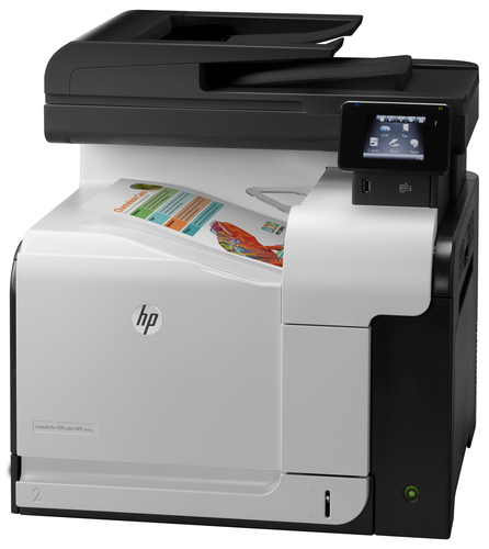 HP LaserJet Pro 500 color MFP M570dn, Print, copy, scan, fax, 50-sheet ADF; Scan to email/PDF; Two-sided printing – image 3