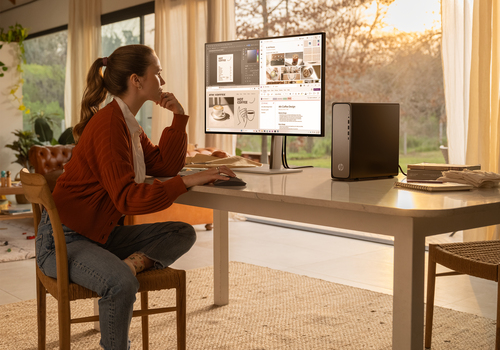 HP OmniDesk Slim Desktop S04-0072nd PC (E1GE2EA) pc-systeem – Foto 7 van 10