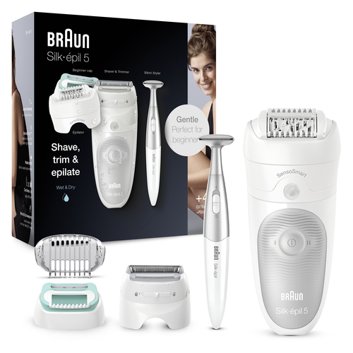 Braun Silk-épil 5 81770432 epilator 28 tweezers White – image 3