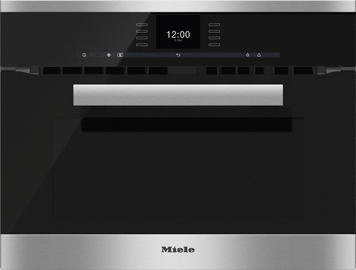 Miele H 6600 BM 43 l 1000 W Must, Roostevaba teras
