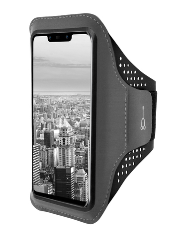 Mobiparts Comfort Fit Sport Armband Huawei Mate 20 Lite Black