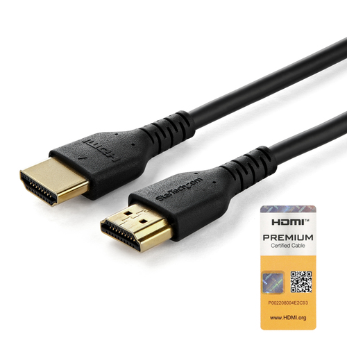 CABLE HDMI CON ETHERNET DE ALT  VELOCIDAD DE 1M - 4K 60HZ - Startech.com