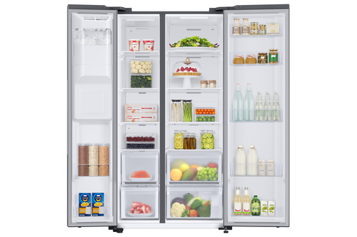 Samsung RS67A8811S9EU side-by-side refrigerator Freestanding Stainless steel – image 3