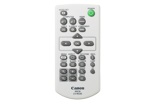 Canon 5811B001 remote control Projector Press buttons