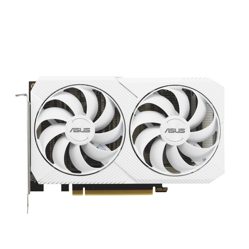 DUAL-RTX3060-O12G-WHITE VGA ASUS DUAL RTX3060 O12G WHITE DDR6 192BIT 2HDMI 3DP NATIVE DUAL RTX3060 O12G WHITE