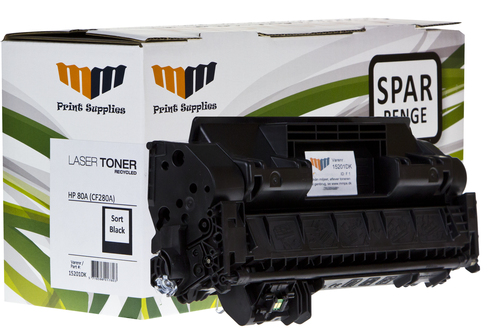 MM Black Laser Toner - HP 80A (CF280A) - For HP LaserJet Pro – image 1