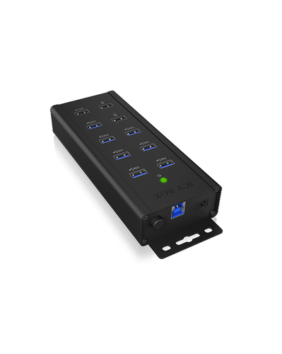 ICY BOX 7-Port - USB 30 USB-Hubs - USB 32 - 7 - Schwarz – Foto 11 von 11