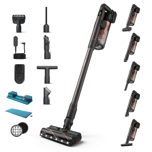 Philips XC7157/10 stick vacuum/electric broom 2-in-1 stick vacuum Battery Dry&wet Bagless