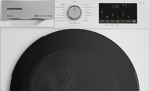 Grundig GT54924CW 9kg Tumble Dryer with Heat Pump Technology – image 3