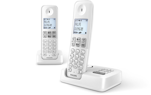 Philips Cordless phone with answering machine D2352W/FR