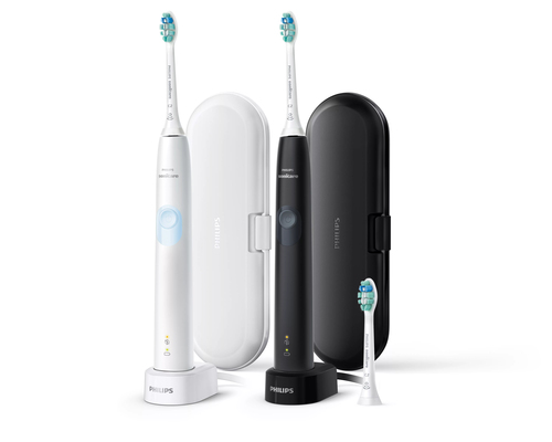 Philips 4300 series HX6809/83 electric toothbrush Adult Sonic toothbrush Black, White